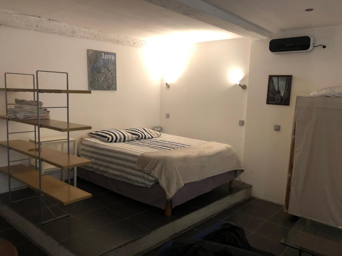 Studio Centre Ville Proche Gare Avec Cour Privee Carcassonne Ngoại thất bức ảnh